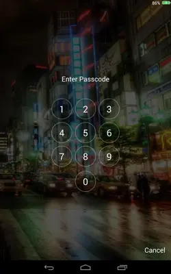 Rainy City xLocker android App screenshot 5